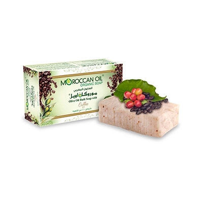 Olive Oil Bath soap with coffee by Moroccan Oil