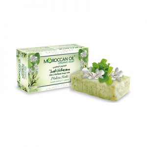 Olive Oil Bath soap with Melissa Herbs by Moroccan Oil