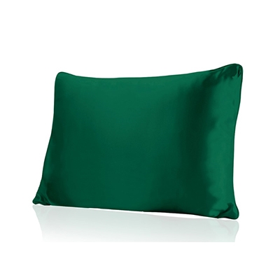 lecler silk pillow case green