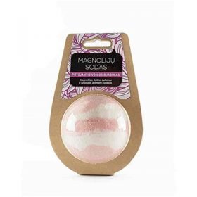 Handmade Natural Foaming Bath Bomb “Magnolia Garden” 125g