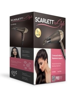 dry hair Scarlett dryer