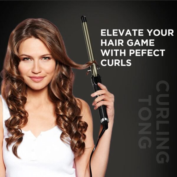Best Curling Tong for Short Hair Ikonic CT-19 perfect curls