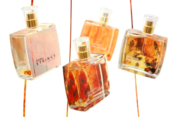 perfume with amber strings collection
