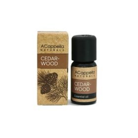 Cedarwood Essential Oil - Aromatherapy Premium Quality by Acappella Naturals 10 ml