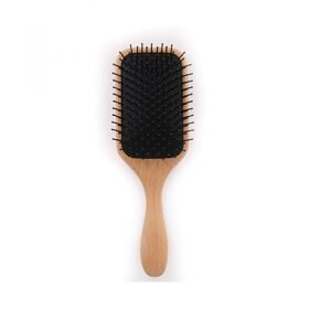 Bamboo Hair Brush with Nylon Comfort Bristles