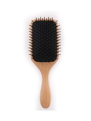 wood hair brush