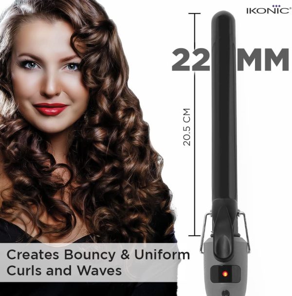 Hair Curler machine Ikonic hair tongs 22mm