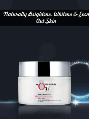 O3+ whitening face mask natural