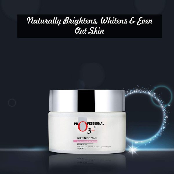 O3+ whitening face mask natural