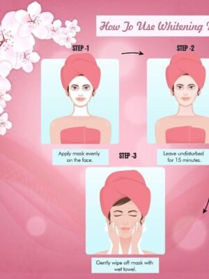 O3+ whitening face mask instructions