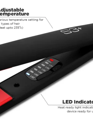 S3+ electric hair straightener by Ikonic