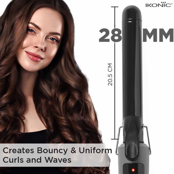 Ikonic curl me up electric hair curler 28mm