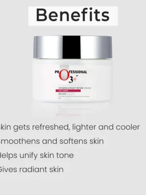 vitamin a night cream O3+ benefits