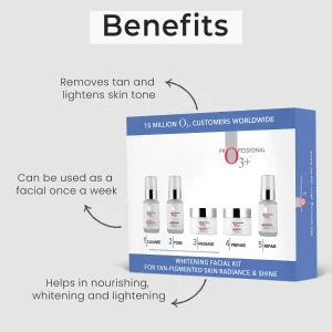 brightening Facial Kit O3+ benefits