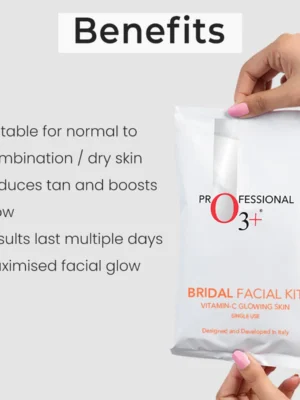 O3+ bridal facial kit for radiant skin