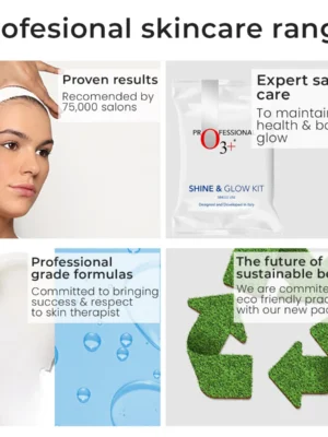 shine and glow kit O3+ professional