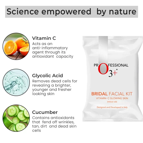 O3+ bridal facial kit for fabulous skin