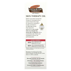 Palmer's oil therapy for skin back