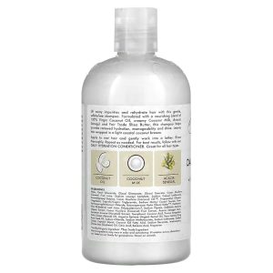 Sheamoisture shampoo with coconut oil back