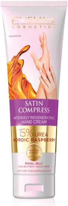 Eveline Cosmetics hand rescue cream Satin compress