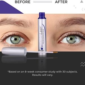 Rapidlash eyelash treatment serum before & after