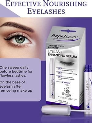 Rapidlash eyelash treatment serum box