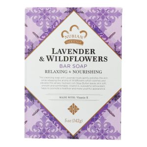 lavender bar soap benefits Nubian Heritage