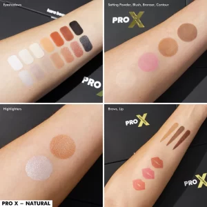 Pro X makeup set natural shades