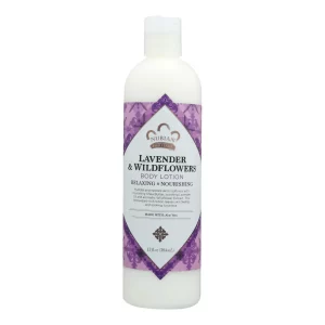lavender body lotion with wildflowers by Nubian Heritage
