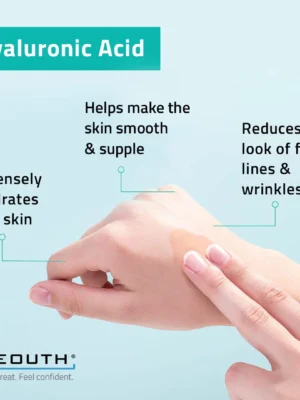 pure hyaluronic serum Yeouth hand