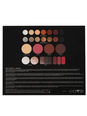 Pro X makeup set natural back