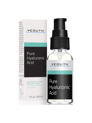 pure hyaluronic serum Yeouth bottle and box