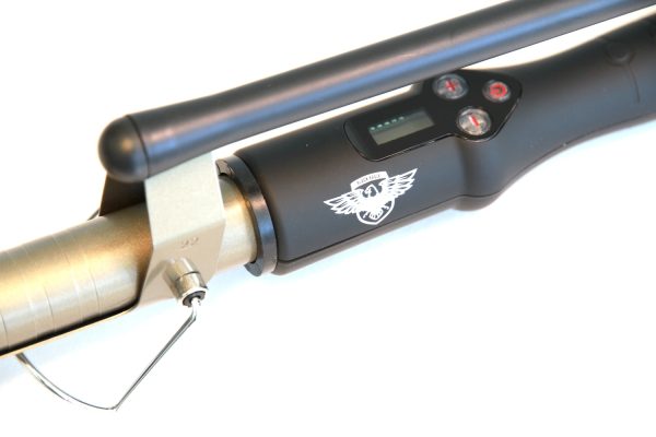 pro Black Eagle 22mm curling iron detail