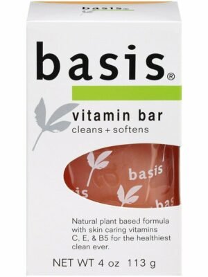 Basis plant based soap vitamin bar box