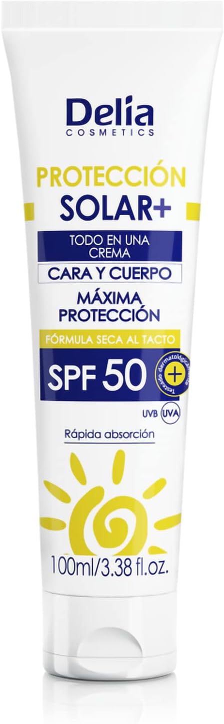 spf 50 sunscreen Delia Cosmetics