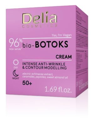 skincare cream bio-botoks Delia Cosmetics box