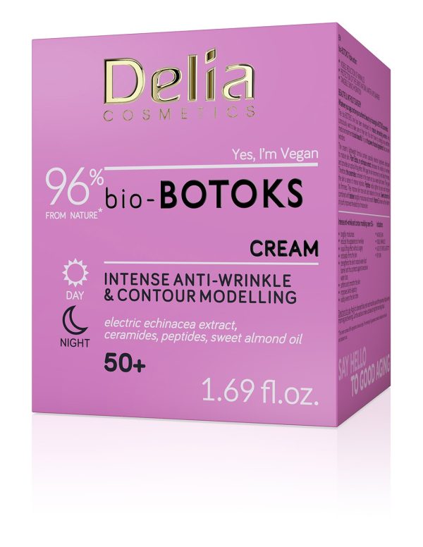 skincare cream bio-botoks Delia Cosmetics box