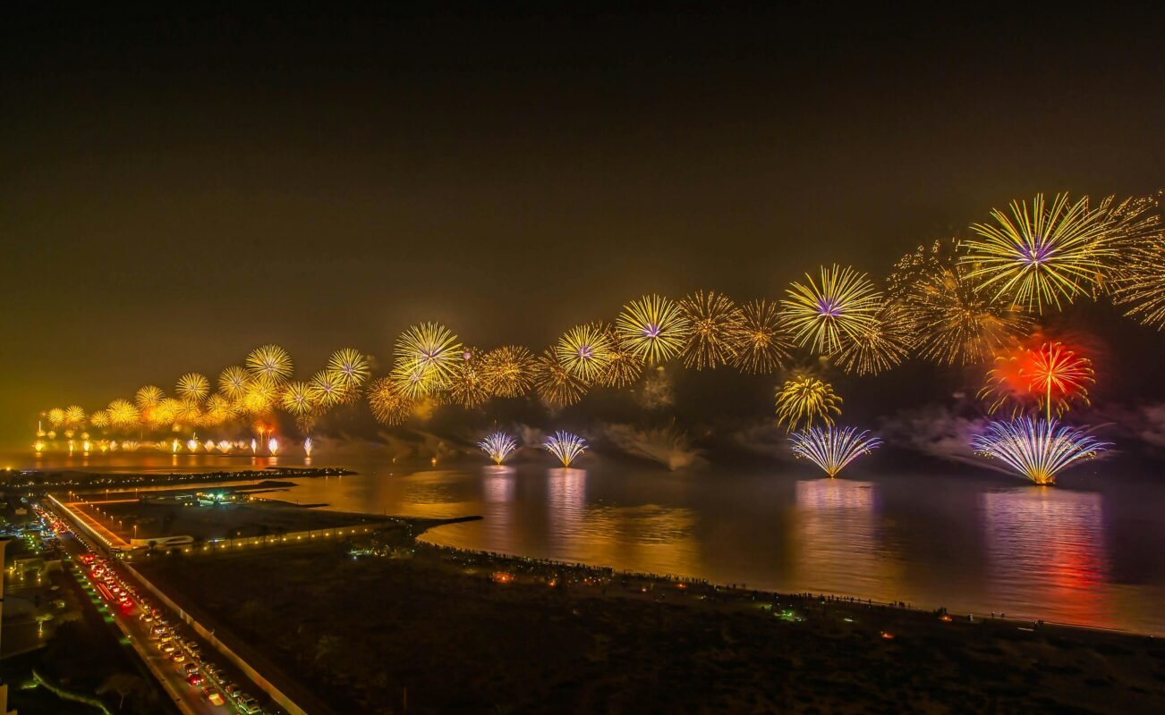 history of the uae national day fireworks in Ras al Khaimah