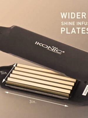 professional hair crimper Ikonic s9+ wide plates