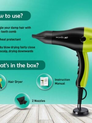 Best Budget hair Dryer Speedy hair Dryer green how to use