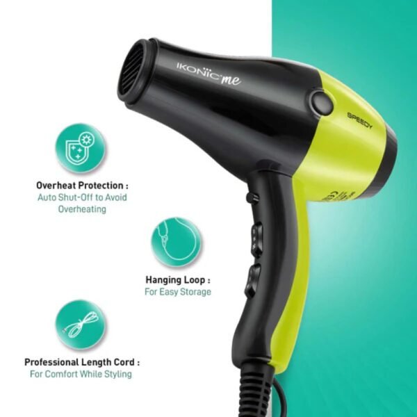 Best Budget hair Dryer Speedy hair Dryer green safe