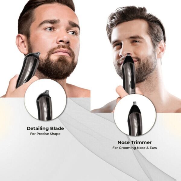 Ikonic 5 in 1 Groomer Trimmer with nose hair trimmer