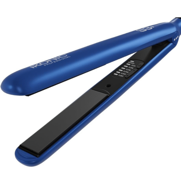 Ikonic S3+ Electric Hair Straightener (Blue & Black)